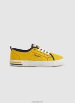 chico zapatillas brady basicas Pepe Jeans 44JTZ1543 rugbi amarillo