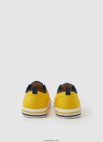 chico zapatillas brady basicas Pepe Jeans 44JTZ1543 rugbi amarillo - Imagen 4