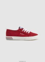 chico zapatillas brady basicas Pepe Jeans 44JTZ1544 rojo