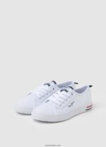 chico zapatillas brady basicas Pepe Jeans 44JTZ1560 blanco - Imagen 3