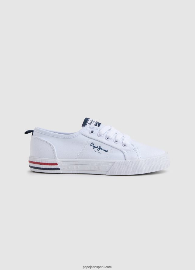 chico_zapatillas_brady_basicas_pepe_jeans_44jtz1560_blanco.jpg chico zapatillas brady basicas Pepe Jeans 44JTZ1560 blanco - Imagen 1