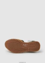 chico zapatillas combinadas london may Pepe Jeans 44JTZ1533 ejército - Imagen 5