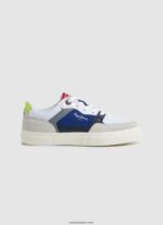 chico zapatillas Kenton Master de piel Pepe Jeans 44JTZ1526 blanco