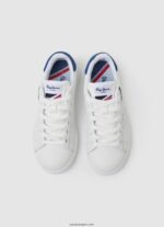 chico zapatillas player basic de piel Pepe Jeans 44JTZ1524 blanco - Imagen 2