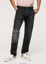 hombres adams jeans de tiro medio holgados Pepe Jeans 44JTZ815 mezclilla - Imagen 2