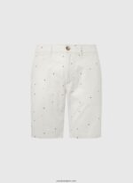 hombres bermudas chinas con estampado mc queen Pepe Jeans 44JTZ1116 blanco - Imagen 5
