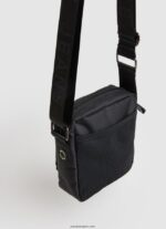 hombres bolsa crossbody con logo en relieve Pepe Jeans 44JTZ1292 negro - Imagen 2