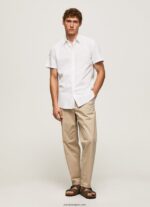 hombres camisa de manga corta de lothersdale Pepe Jeans 44JTZ1069 blanco - Imagen 2