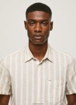 hombres camisa de manga corta latimer Pepe Jeans 44JTZ1061 malta