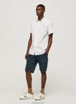 hombres camisa de manga corta lindenberg Pepe Jeans 44JTZ1063 blanco - Imagen 2