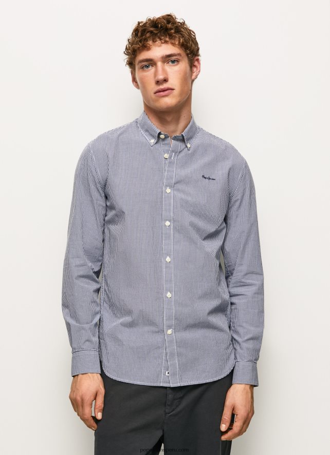 hombres_camisa_de_popelin_a_cuadros_lamar_pepe_jeans_44jtz1046_jarman.jpg hombres camisa de popelín a cuadros lamar Pepe Jeans 44JTZ1046 jarman - Imagen 1