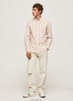 hombres camisa de popelina a cuadros lory Pepe Jeans 44JTZ1068 multi - Imagen 3