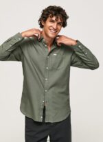 hombres camisa dobby regular fit Pepe Jeans 44JTZ1043 fundición - Imagen 2