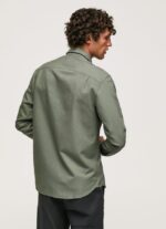 hombres camisa dobby regular fit Pepe Jeans 44JTZ1043 fundición - Imagen 4