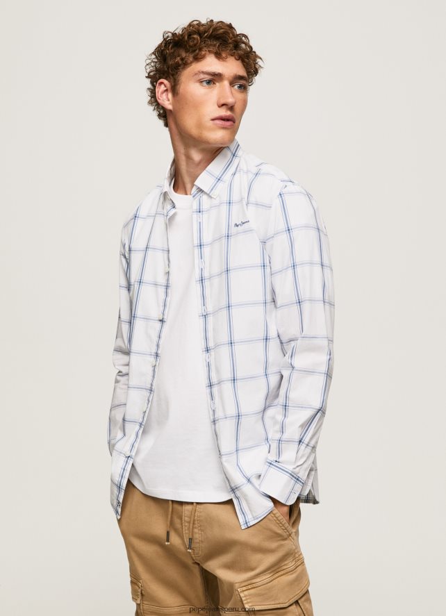 hombres_camisa_lorian_slim_fit_de_popelina_pepe_jeans_44jtz1029_marfil.jpg hombres camisa lorian slim fit de popelina Pepe Jeans 44JTZ1029 Marfil - Imagen 1
