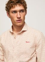 hombres camisa lucus slim de popelina Pepe Jeans 44JTZ1053 blanquecino - Imagen 3