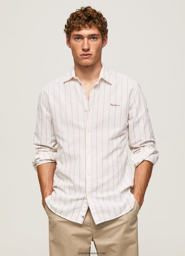 hombres_camisa_oxford_de_corte_regular_lynton_pepe_jeans_44jtz1034_blanco.jpg hombres camisa oxford de corte regular lynton Pepe Jeans 44JTZ1034 blanco - Imagen 1