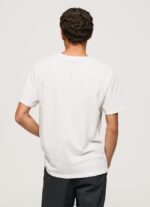 hombres camiseta con estampado de foto Pepe Jeans 44JTZ958 blanco - Imagen 4