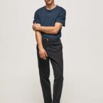 hombres camiseta con estampado de foto Pepe Jeans 44JTZ980 jarman