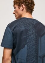 hombres camiseta con estampado de foto Pepe Jeans 44JTZ980 jarman - Imagen 4