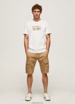 hombres camiseta con estampado de foto Pepe Jeans 44JTZ988 blanquecino - Imagen 2