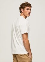 hombres camiseta con estampado de foto Pepe Jeans 44JTZ988 blanquecino - Imagen 4