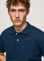 hombres camiseta con logo Pepe Jeans 44JTZ1078 Armada
