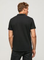 hombres camiseta con logo Pepe Jeans 44JTZ1086 negro - Imagen 4