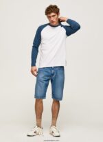 hombres camiseta de manga larga raglán Pepe Jeans 44JTZ985 jarman - Imagen 2