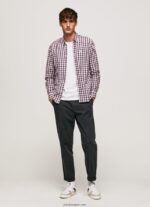 hombres carga camisa a cuadros bicolor Pepe Jeans 44JTZ1066 jarman - Imagen 2