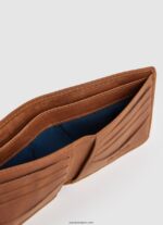 hombres cartera con logo grabado Pepe Jeans 44JTZ1297 tabaco - Imagen 3