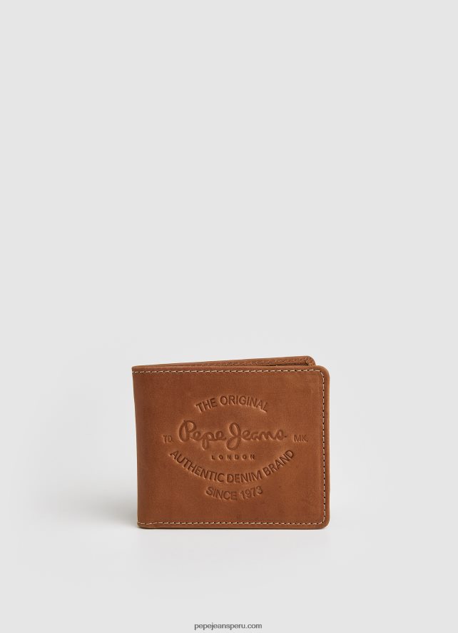 hombres_cartera_con_logo_grabado_pepe_jeans_44jtz1297_tabaco.jpg hombres cartera con logo grabado Pepe Jeans 44JTZ1297 tabaco - Imagen 1