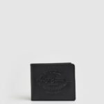 hombres cartera con logo grabado Pepe Jeans 44JTZ1298 negro