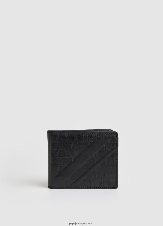 hombres_cartera_de_piel_con_logo_pepe_jeans_44jtz1296_negro.jpg hombres cartera de piel con logo Pepe Jeans 44JTZ1296 negro - Imagen 1