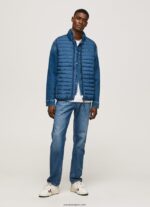 hombres chaleco capitonado con cremallera Pepe Jeans 44JTZ844 jarman