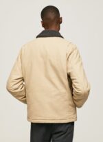 hombres chamarra corta de lona acolchada Pepe Jeans 44JTZ838 piedra - Imagen 5