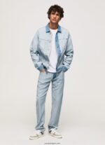 hombres chamarra de mezclilla al revés Pepe Jeans 44JTZ848 mezclilla - Imagen 2