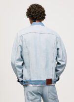 hombres chamarra de mezclilla al revés Pepe Jeans 44JTZ848 mezclilla - Imagen 5