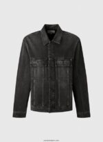 hombres chamarra de mezclilla oversize Pepe Jeans 44JTZ833 mezclilla - Imagen 5