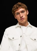 hombres chamarra de mezclilla regular fit Pepe Jeans 44JTZ847 mezclilla - Imagen 2