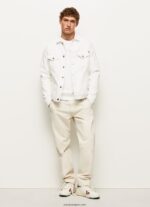 hombres chamarra de mezclilla regular fit Pepe Jeans 44JTZ847 mezclilla - Imagen 3