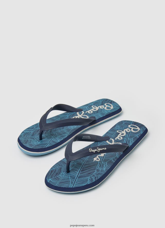 hombres chanclas de playa ballena selva tropical Pepe Jeans 44JTZ1287 Armada - Imagen 3