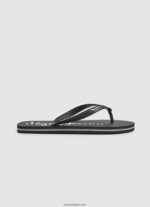 hombres chanclas de playa básicas bay beach Pepe Jeans 44JTZ1265 negro