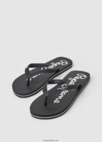 hombres chanclas de playa básicas bay beach Pepe Jeans 44JTZ1265 negro - Imagen 3