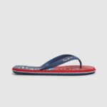 hombres chanclas de playa con bandera de ballena Pepe Jeans 44JTZ1256 Armada