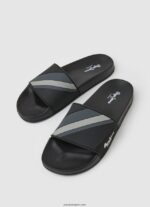 hombres chanclas de playa con textura deslizante Pepe Jeans 44JTZ1263 negro - Imagen 3