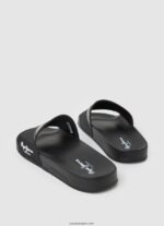 hombres chanclas de playa con textura deslizante Pepe Jeans 44JTZ1263 negro - Imagen 4