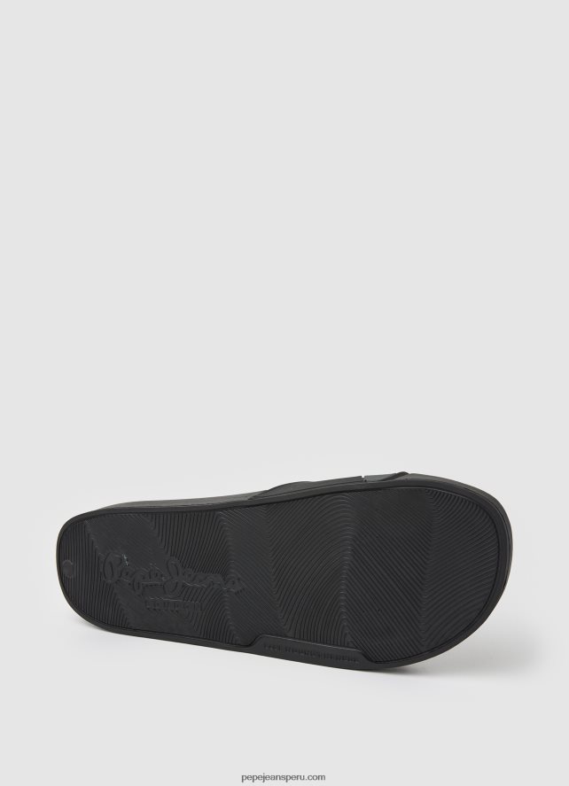 hombres chanclas de playa con textura deslizante Pepe Jeans 44JTZ1263 negro - Imagen 5