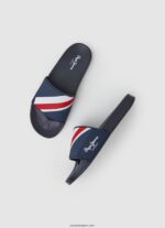 hombres chanclas de playa con textura deslizante Pepe Jeans 44JTZ1264 Armada - Imagen 2