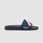hombres chanclas de playa con textura deslizante Pepe Jeans 44JTZ1264 Armada